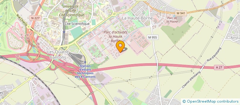 localisation de l'entreprise MOSAIC BLUE  SAINGHIN-EN-MELANTOIS