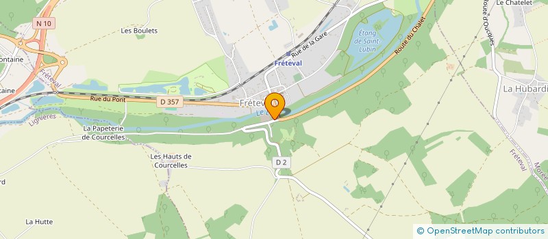 localisation de l'entreprise MOSAIC LOISIRS  FRETEVAL