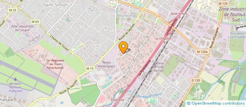 localisation de l'entreprise MOSAIC MUSIC DISTRIBUTION à TOULOUSE