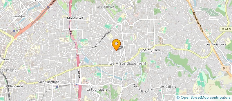 localisation de l'entreprise MOSAIC PISCINES  MARSEILLE 12EME