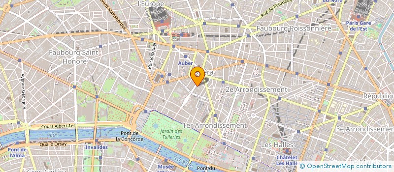 localisation de l'entreprise MOSAIC VOYAGES à PARIS