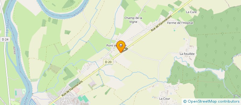 localisation de l'entreprise MOSAICO  AUXONNE