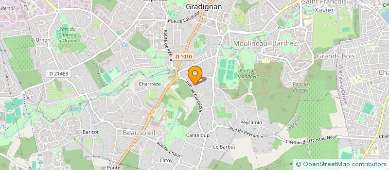 localisation de l'entreprise MOSAIK  GRADIGNAN