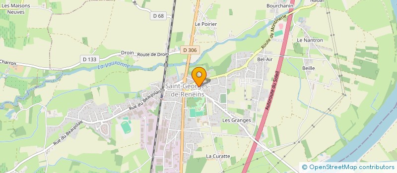 localisation de l'entreprise MOSAIK  SAINT-GEORGES-DE-RENEINS