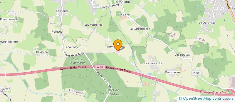 localisation de l'entreprise MOSAIK  CURTAFOND