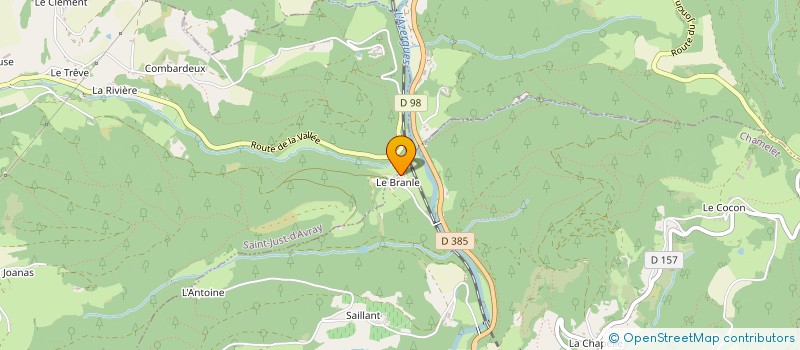 localisation de l'entreprise MOSAIK-AIKIDO  CHAMELET