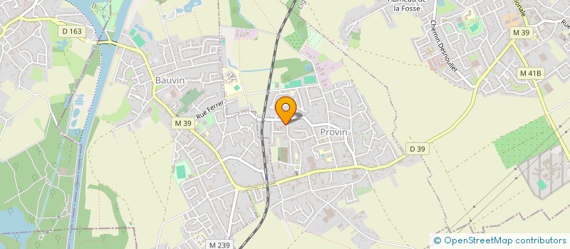 localisation de l'entreprise MOSAIK ASSO DANSES & RYTHMES  PROVIN