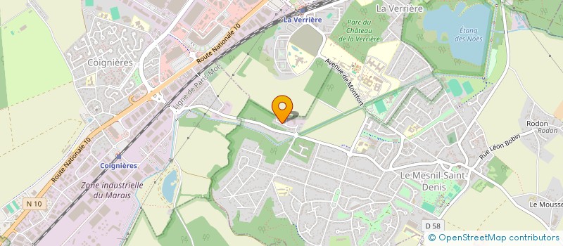 localisation de l'entreprise MOSAIK SQY  LE MESNIL-SAINT-DENIS