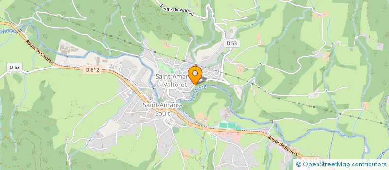 localisation de l'entreprise MOSAIQU'ELLA  SAINT-AMANS-VALTORET