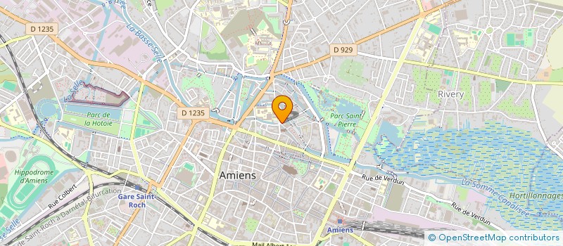 localisation de l'entreprise MOSAIQUE à AMIENS