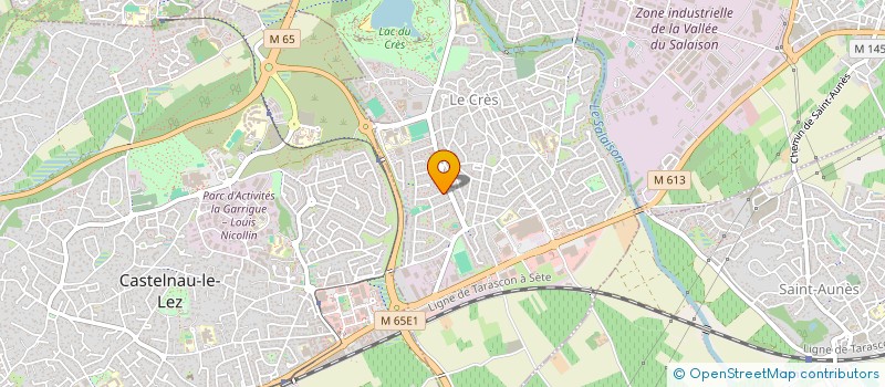 localisation de l'entreprise MOSAIQUE à LE CRES