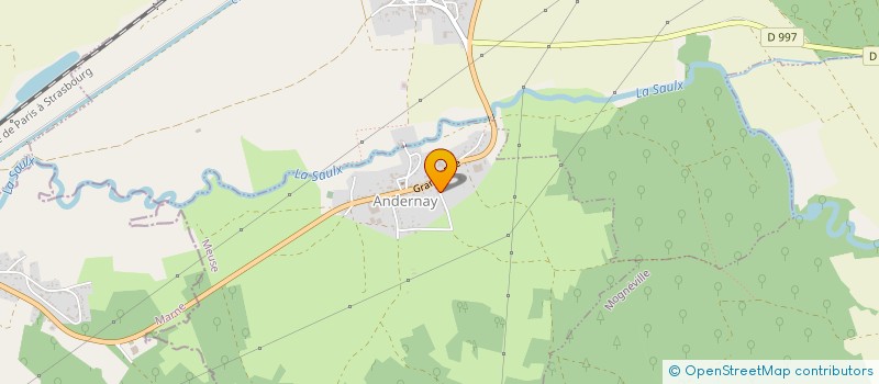 localisation de l'entreprise MOSAIQUE à MOGNEVILLE