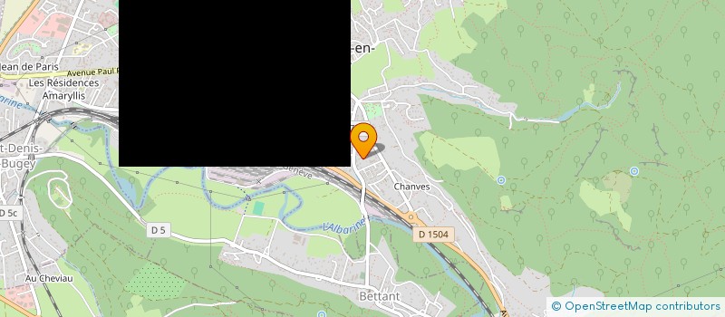 localisation de l'entreprise MOSAIQUE  AMBERIEU-EN-BUGEY