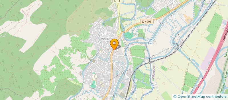 localisation de l'entreprise MOSAIQUE à VOLX
