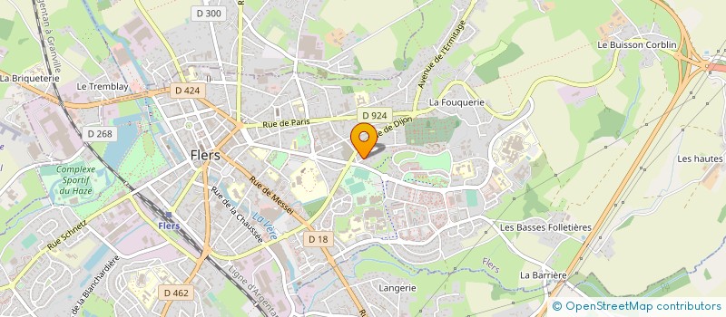 localisation de l'entreprise MOSAIQUE à FLERS
