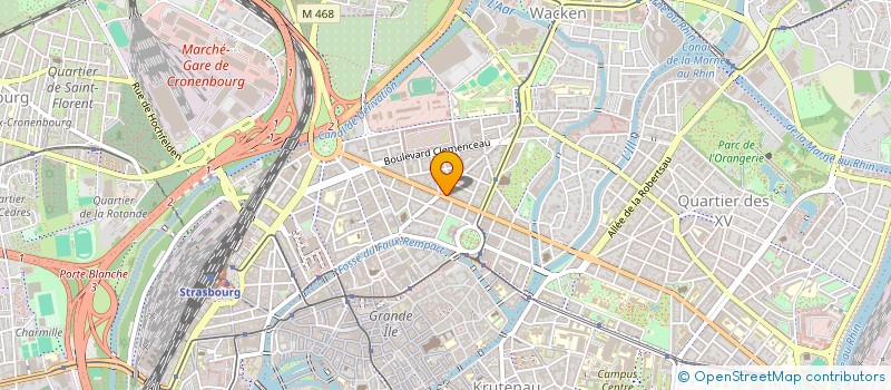 localisation de l'entreprise MOSAIQUE  STRASBOURG