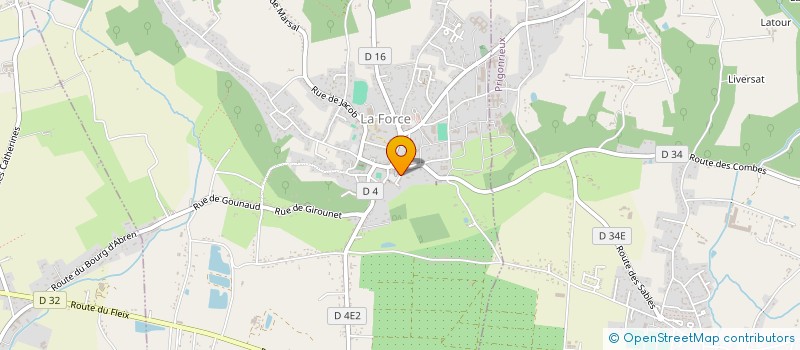 localisation de l'entreprise MOSAIQUE  LA FORCE