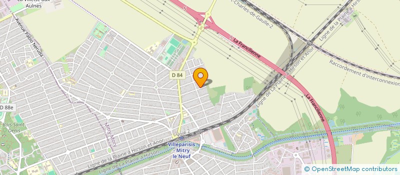 localisation de l'entreprise MOSAIQUE  MITRY-MORY