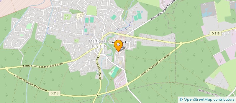 localisation de l'entreprise MOSAIQUE D'IDENTITES  MARTIGNAS-SUR-JALLE