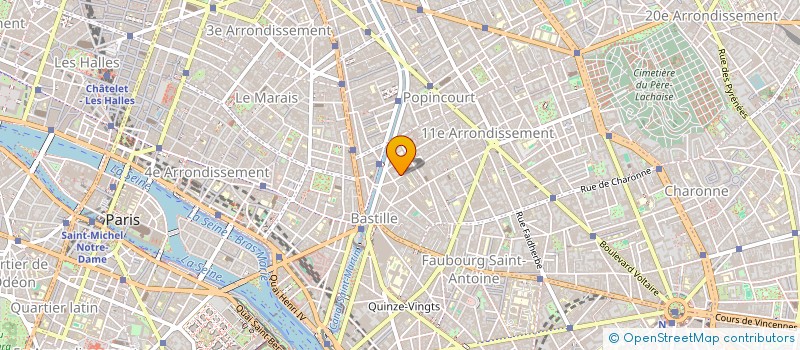 localisation de l'entreprise MOSAIQUE DES FUTURS  PARIS