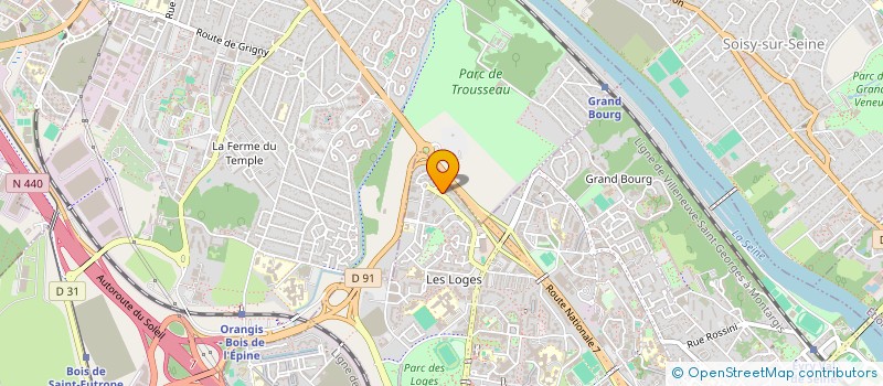 localisation de l'entreprise MOSAIQUE INGENIERIE FRANCE à EVRY-COURCOURONNES