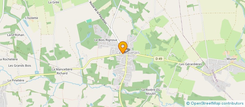 localisation de l'entreprise MOSAIQUE PAYSAGE  VIGNEUX-DE-BRETAGNE