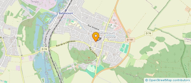 localisation de l'entreprise MOSAIQUE SERVICES à BALLANCOURT-SUR-ESSONNE