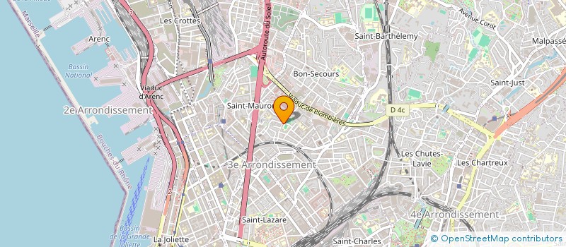 localisation de l'entreprise MOSAIQUE SPECTACLES à MARSEILLE