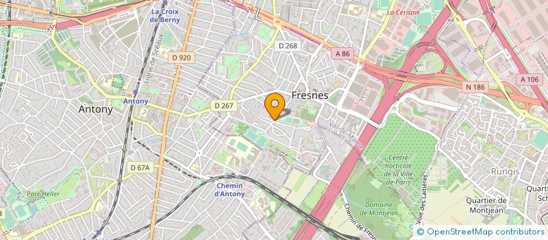 localisation de l'entreprise MOSAIQUES à FRESNES