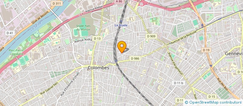 localisation de l'entreprise MOSAIQUES SOLIDARITE MAROC à COLOMBES