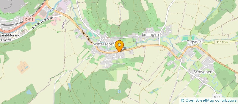 localisation de l'entreprise MOSAIQUES TRANSLATION  WAHLBACH