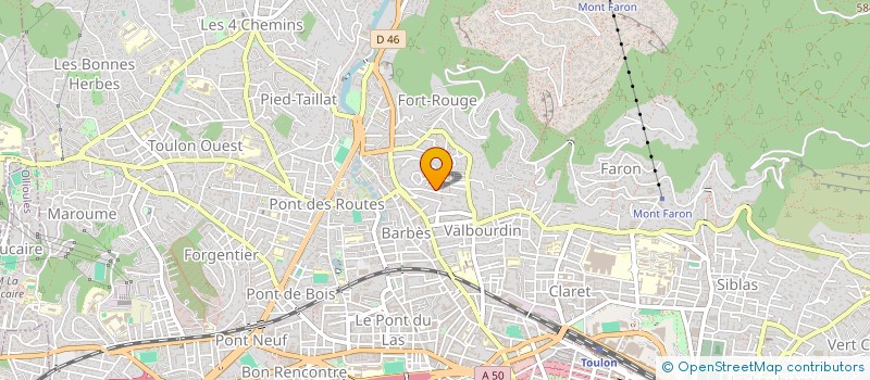 localisation de l'entreprise MOSAIS à TOULON