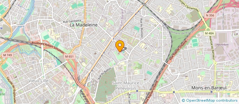 localisation de l'entreprise MOSAMARITANO (LE SAMARITAIN)  LILLE