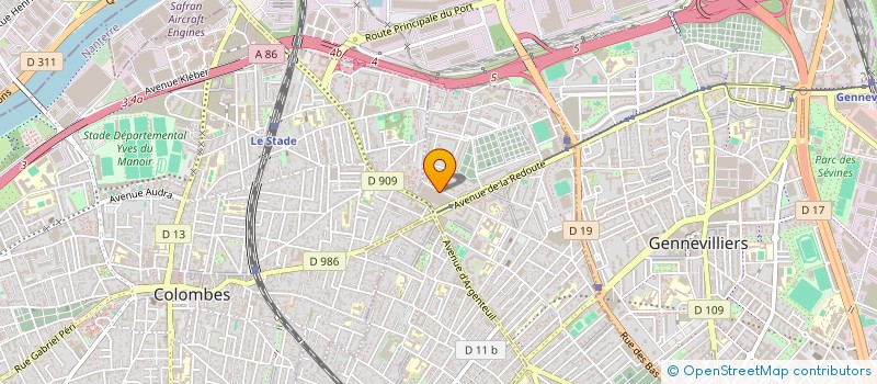 localisation de l'entreprise MOSAR CONSULTING à ASNIERES-SUR-SEINE