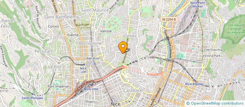 localisation de l'entreprise MOSAWI à NICE