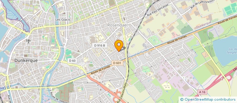 localisation de l'entreprise MOSB à DUNKERQUE