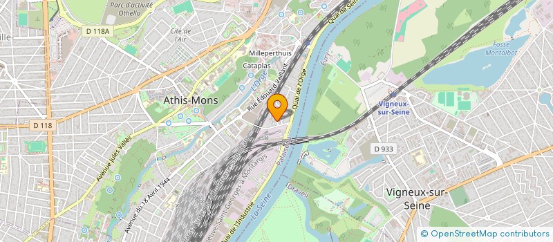 localisation de l'entreprise MOSBETTE AL KHERIA à ATHIS-MONS