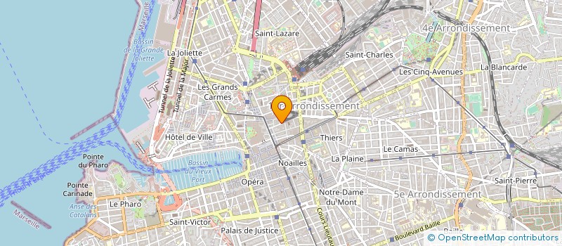 localisation de l'entreprise MOSCHIM DIFFUSION à MARSEILLE