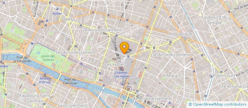 localisation de l'entreprise MOSCO à PARIS