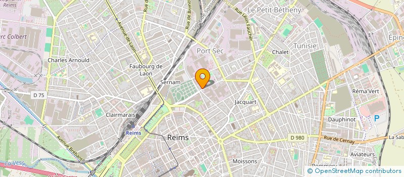 localisation de l'entreprise MOSCOU NETTER  REIMS