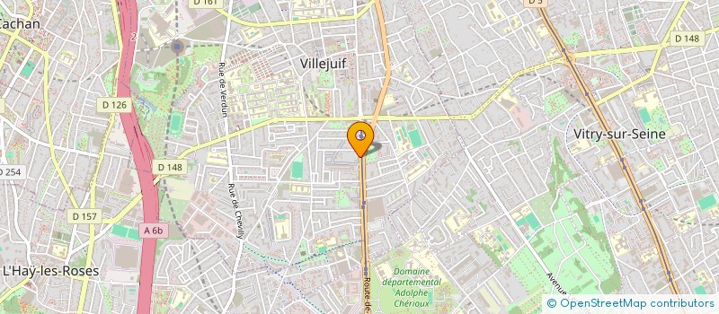 localisation de l'entreprise MOSCOU PARIS A LA RAME à VILLEJUIF