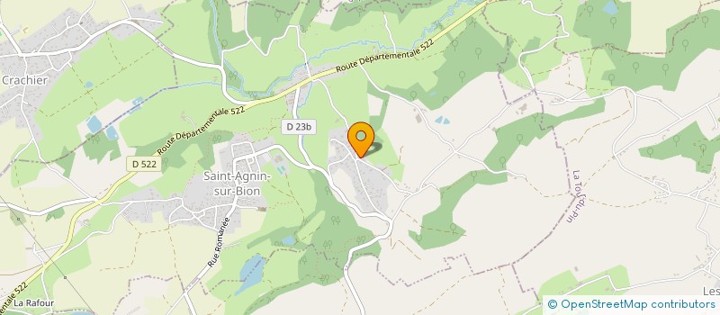 localisation de l'entreprise MOSE  SAINT-AGNIN-SUR-BION