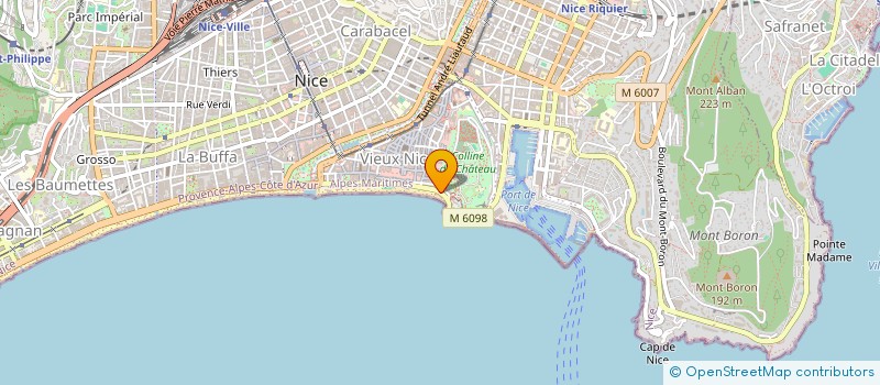 localisation de l'entreprise MOSE  NICE