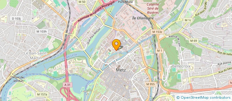 localisation de l'entreprise MOSELLE AMENAGEMENTS  METZ