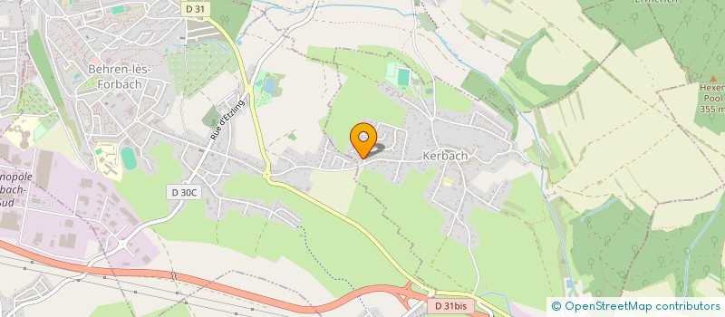 localisation de l'entreprise MOSELLE EST DISTRIBUTION à KERBACH