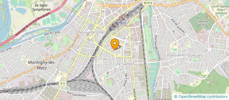 localisation de l'entreprise MOSELLE MULTISERVICES EURL  METZ