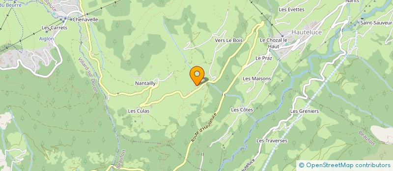 localisation de l'entreprise MOSER  HAUTELUCE