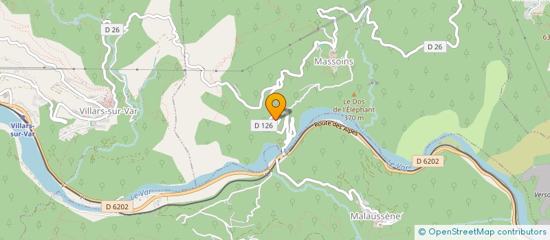 localisation de l'entreprise MOSER  MASSOINS