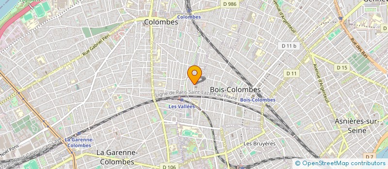 localisation de l'entreprise MOSES & MOTHER à COLOMBES