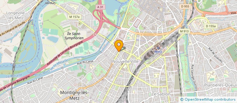 localisation de l'entreprise MOSHE  METZ